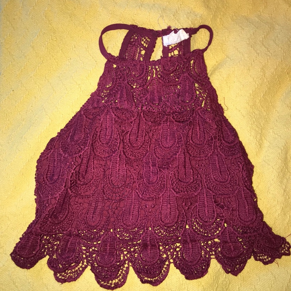 Cropped tank top